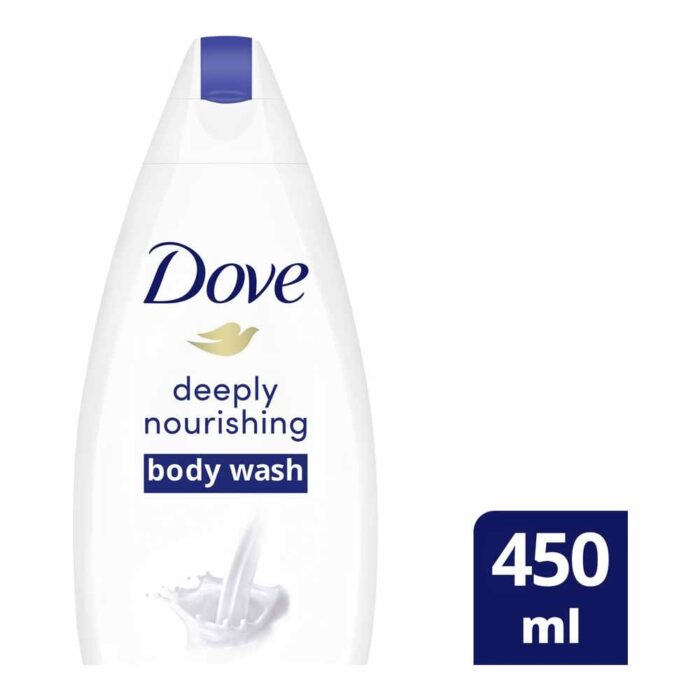 Dove Deeply Nourising Moisturising Ream Body Wash (6Pack X 450Ml) - Image 1