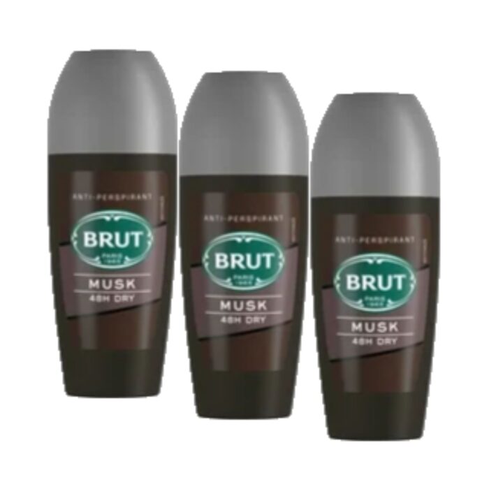 Brut Musk 50Ml X 3 - Image 1