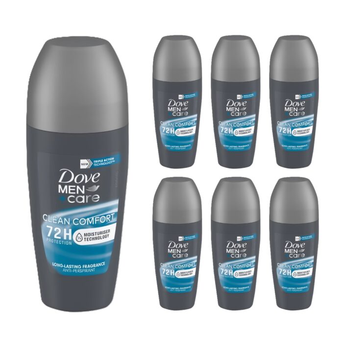 Dove Men Care Clean Comfort 50Ml X 6 - Image 1