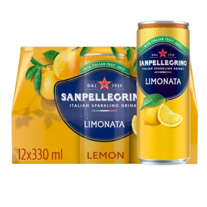 San Pellegrino Lemonata (Lemon) 12 X 330Ml - Image 1