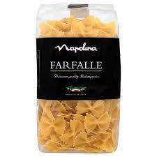 NAPOLINA PASTA £1.49 PM FARFALLE (6pack X 375G)