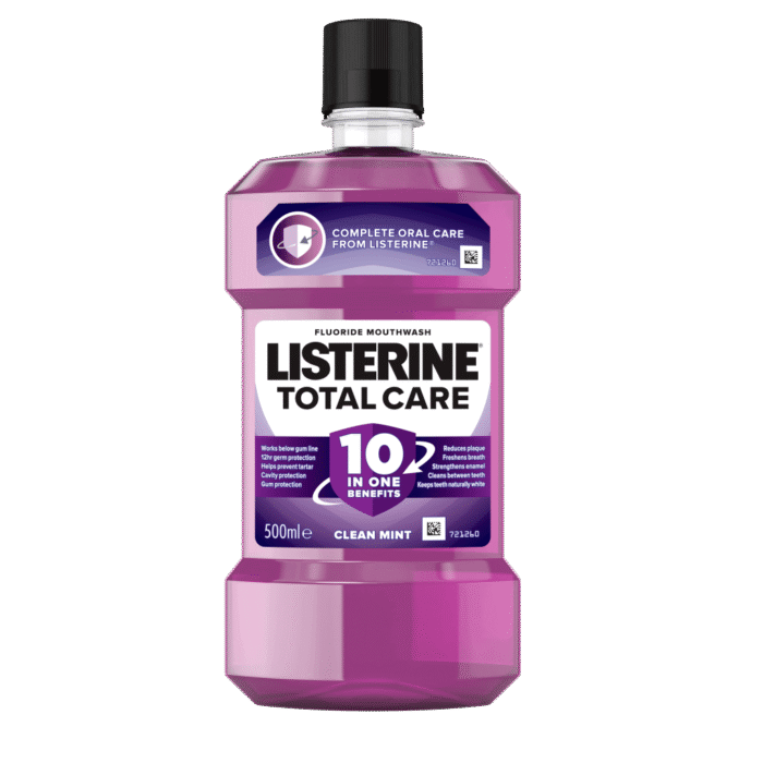 Listerine Mouthwash 500 Ml Total Care (6Pack X 500Ml) - Image 1