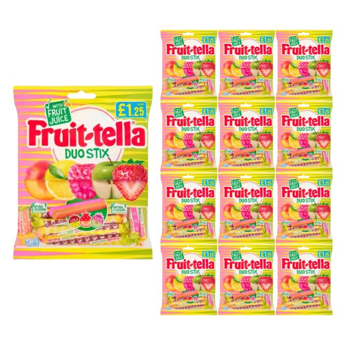 FRUITTELLA DUO STIX 135G x 12 - Image 1
