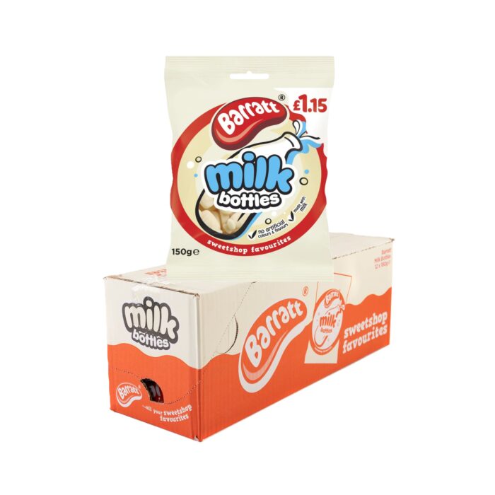 Barratt Milk Bottles 150G x 12 - Image 1