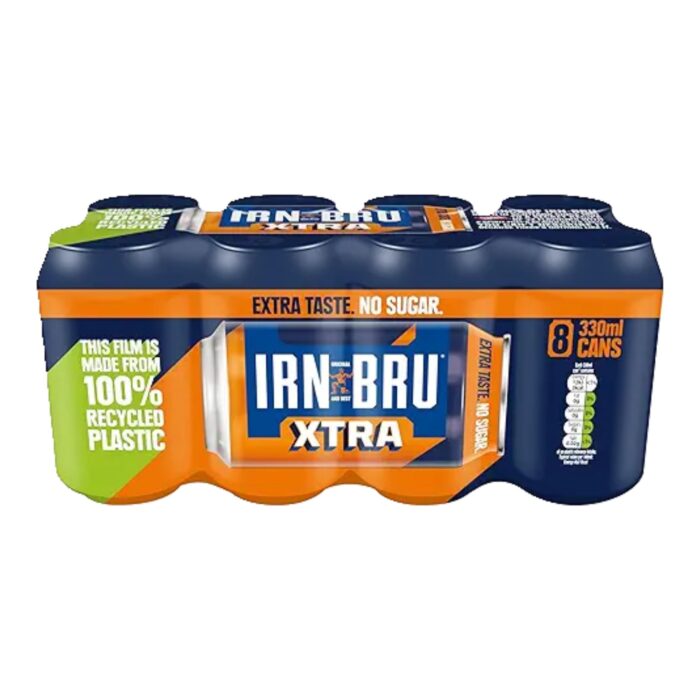 Irn Bru Extra 330Ml X 8 - Image 1
