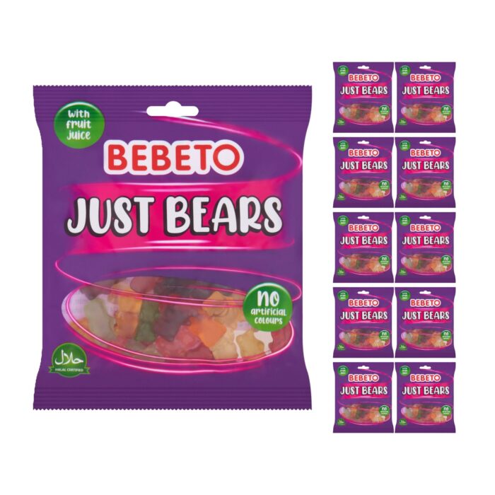 Bebeto Just Bears 150g x 10 - Image 1