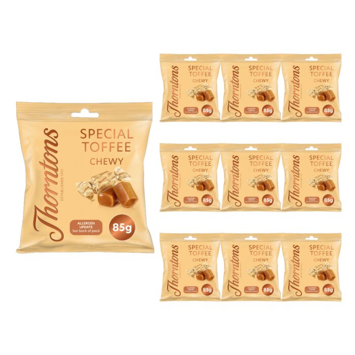 Thorntons Toffee 9 x 85g - Image 1