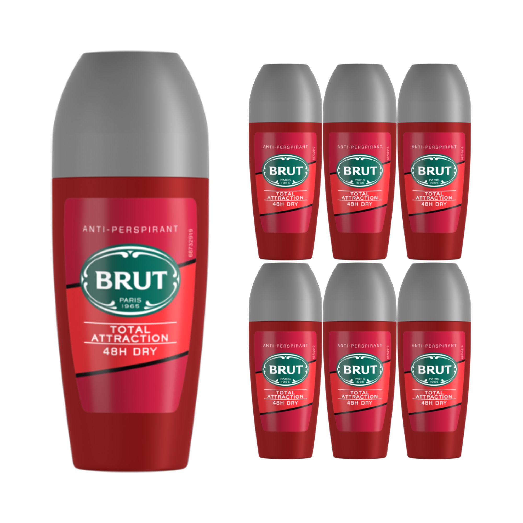 BR3005.jpg Brut Total Attraction 50Ml X 6 - Image 1