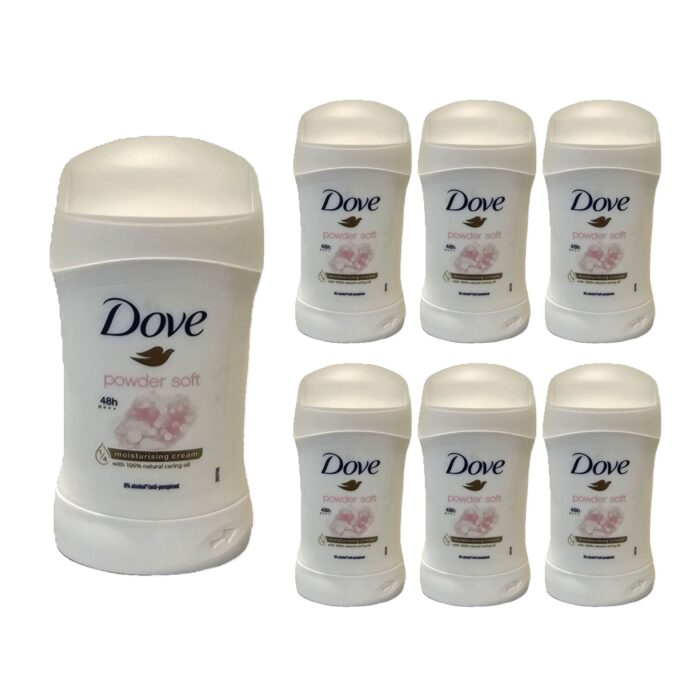 Dove Ap Stick Powder Soft 40Ml X 6 - Image 1
