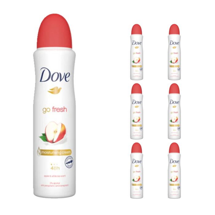 Dove Ap Apple & White Tea 250Ml X 6 - Image 1