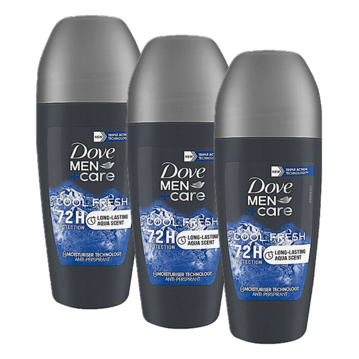 Dove Roll on Men Cool Fresh 50Ml X 3 - Image 1
