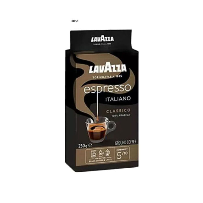 LAVAZZA CAFFE EXPRESSO classico ground coffee (6 X 250g) - Image 1