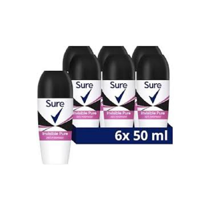 Sure Roll On Sensitive For Men 50Ml X 6 - Image 1