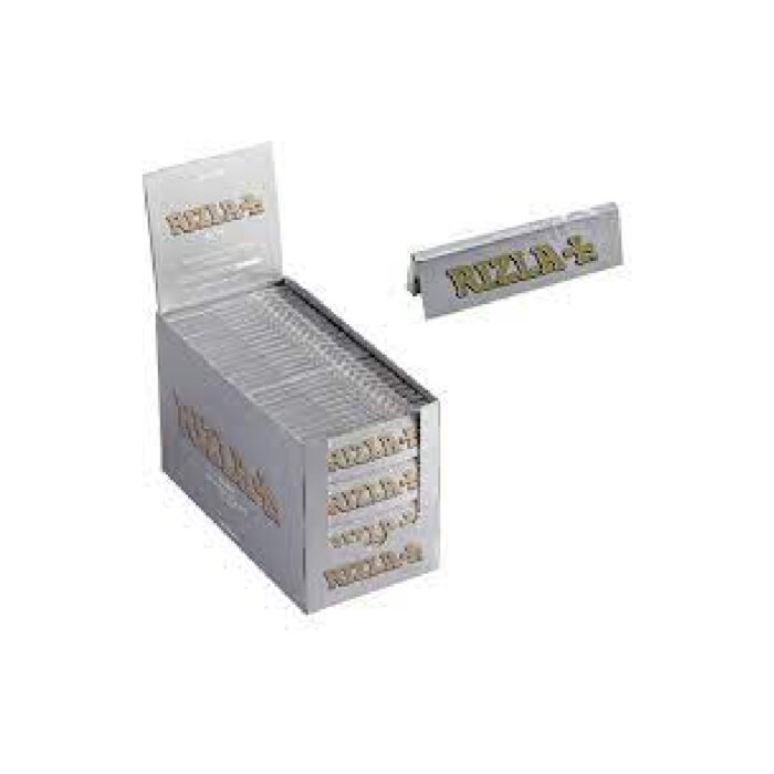 Rizla Standard Silver 100'S (Full Box) (1Pack X 100'S) - Image 1