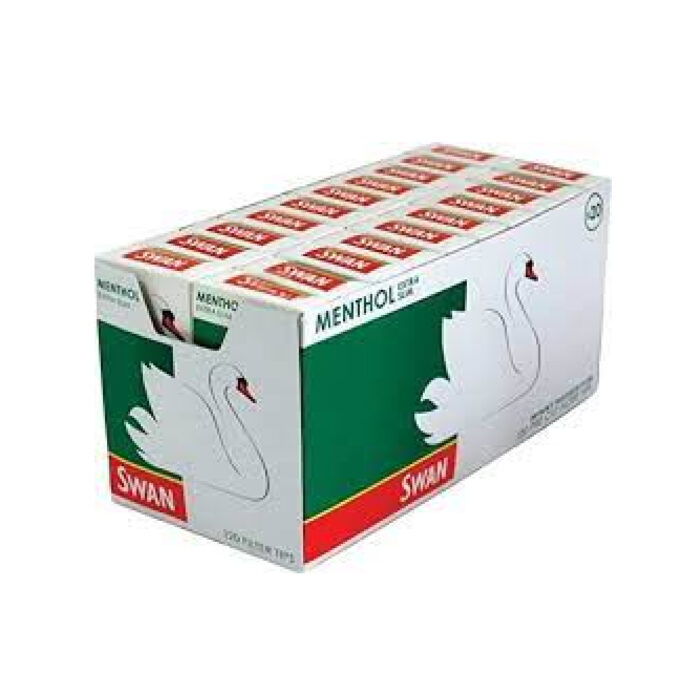 Swan Menthol Extra Slim Filter Tips (1Pack X 20'S) - Image 1