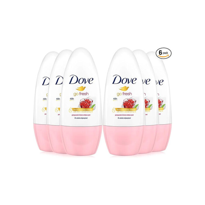 Dove Ro Beauty Finish Magnolia & My Secret Pomegranate & Lemon Verbena Scent 50Ml X 6 - Image 1