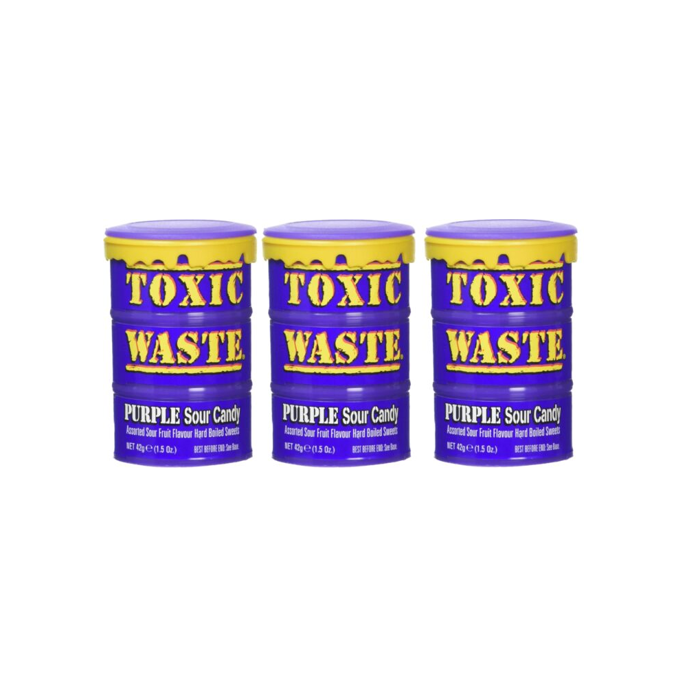 New Project (6) Toxic Waste Purple Drum 42G x 3 - Image 1