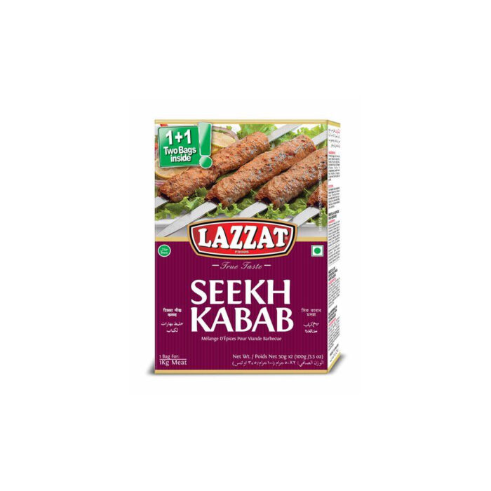 Lazzat Seekh Kebab (6Pack X 100G) - Image 1