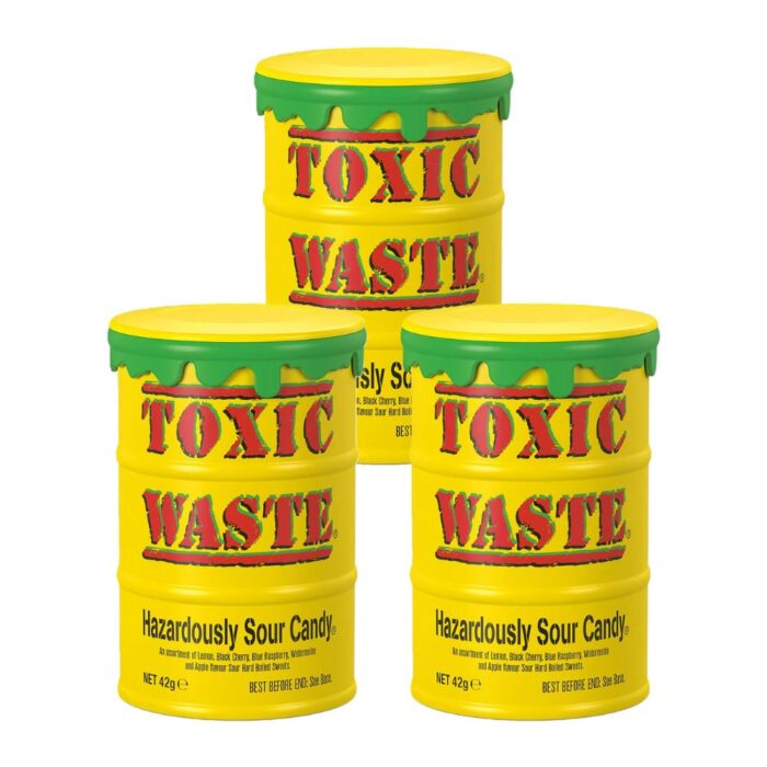 Toxic Waste Yellow Drum 42G x 3 - Image 1