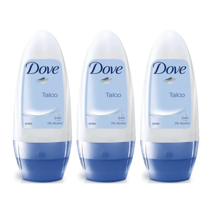 Dove Ap Ro Talco 50Ml X 3 - Image 1
