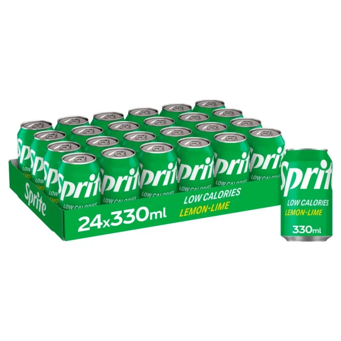 Sprite Can 330ml x 24 - Image 1