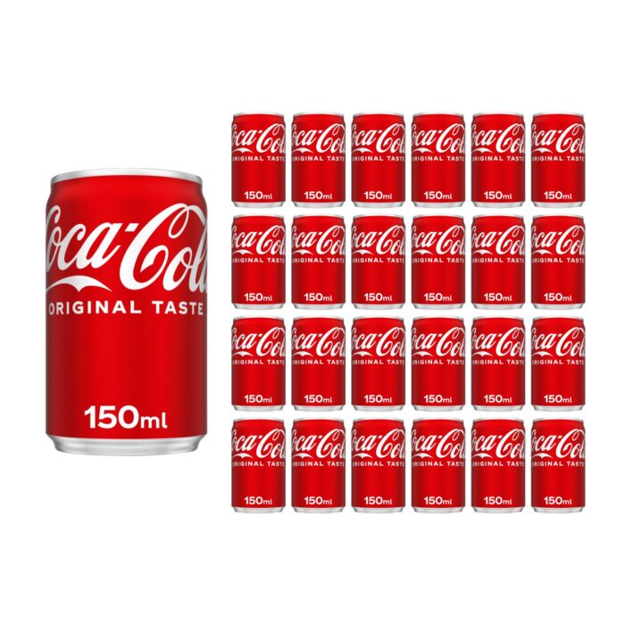 Coca-Cola Original Taste 150ml x 24 - Image 1