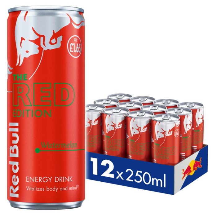 Red Bull Energy Drink Red Edition 250ml x 12 - Image 1