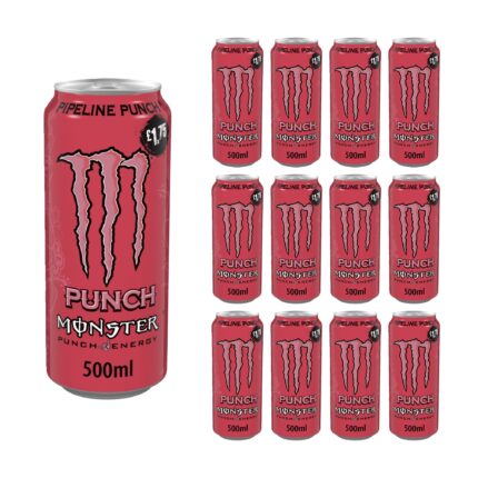 Monster Energy Drink Pipeline Punch 500ml x 12