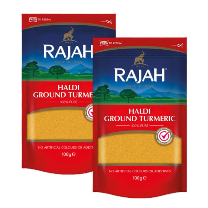 Rajah Haldi Powder (2Pack X 100G) - Image 1