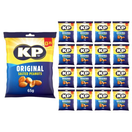 KP Original Salted Peanuts 65g x 16