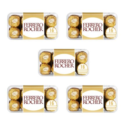 Ferrero Rocher Milk Chocolate Hazelnut T16 x 5