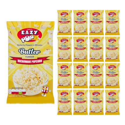 Eazy Pop Butter Microwave Popcorn 85g x 16