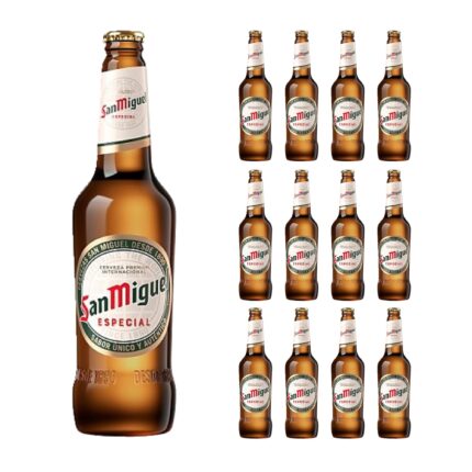 San Miguel Premium Lager Beer 660ml Bottle 12 x 660ml