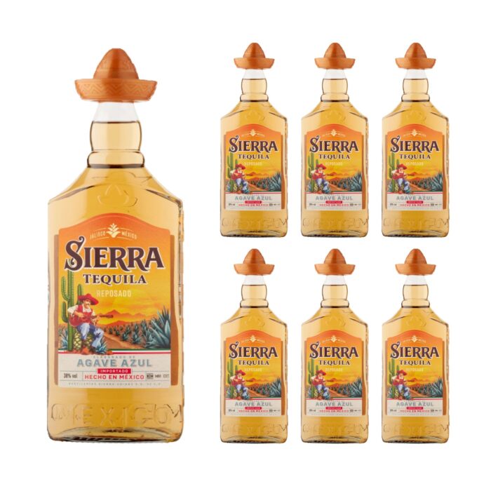 Sierra Tequila Reposado 6 x 70Cl - Image 1