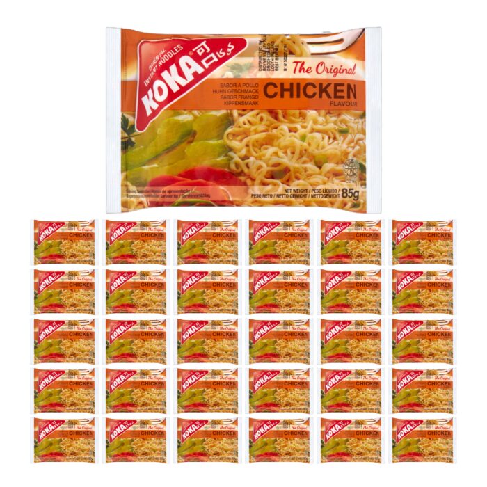Koka Chicken Flavour Noodles 85g x 30 - Image 1