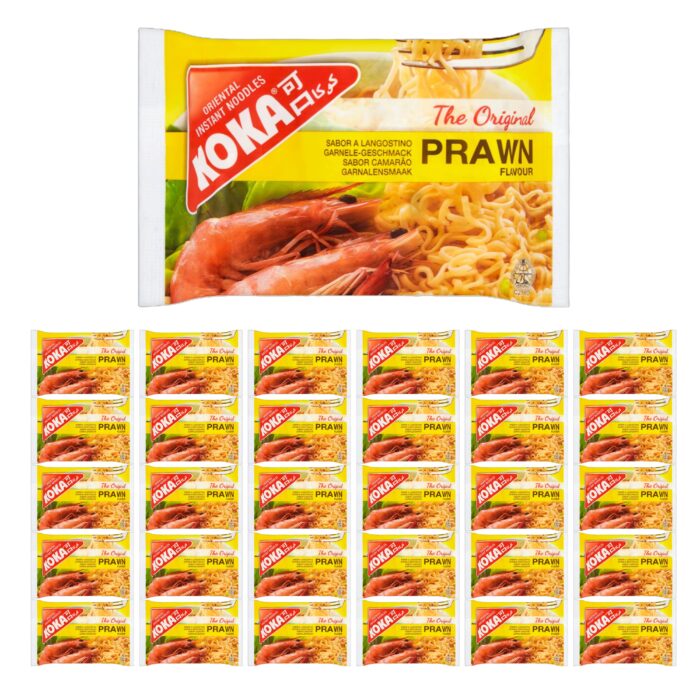 Koka Prawn Flavour Noodles 85g x 30 - Image 1