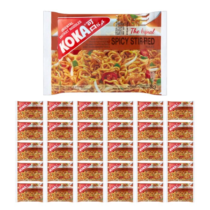 Koka Spicy Stir-Fried Noodles 85g x 30 - Image 1