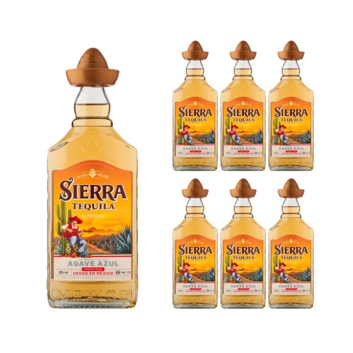 Sierra Tequila Reposado 6 x 50Cl - Image 1