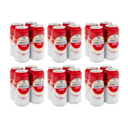 Amstel Lager Beer Can 4 x 440ml