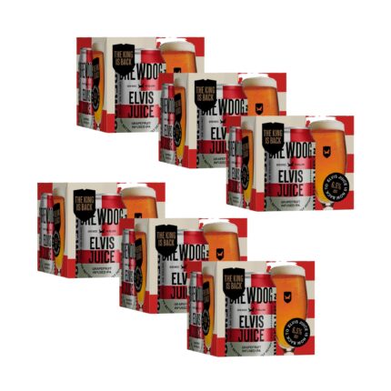 BrewDog Elvis Juice Grapefruit Infused IPA 6 x 330ml x 4
