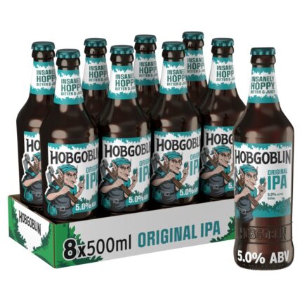 Hobgoblin IPA Ale Beer Bottle 8 x 500ml
