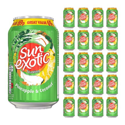 Sun Exotic Sparkling Pineapple & Coconut Drink
