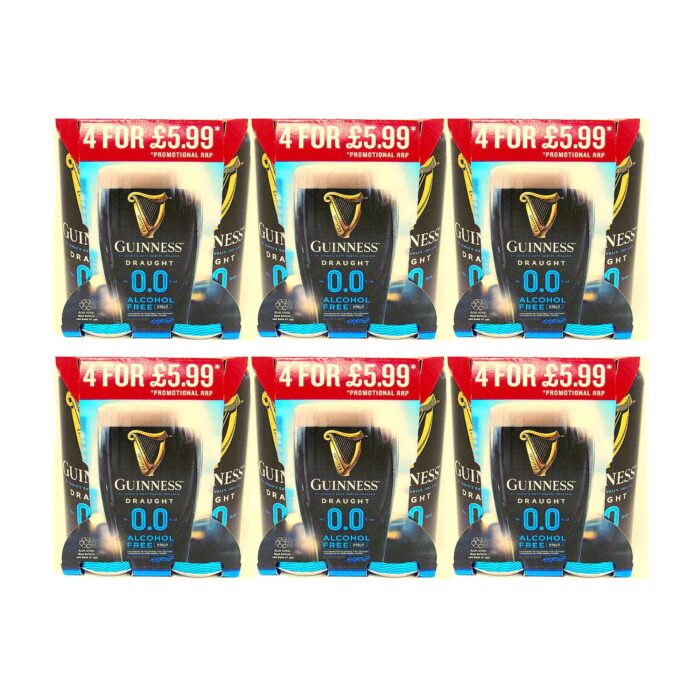 Guinness 0% 4pack PM £5.99 6 x 440ml × 4 - Image 1