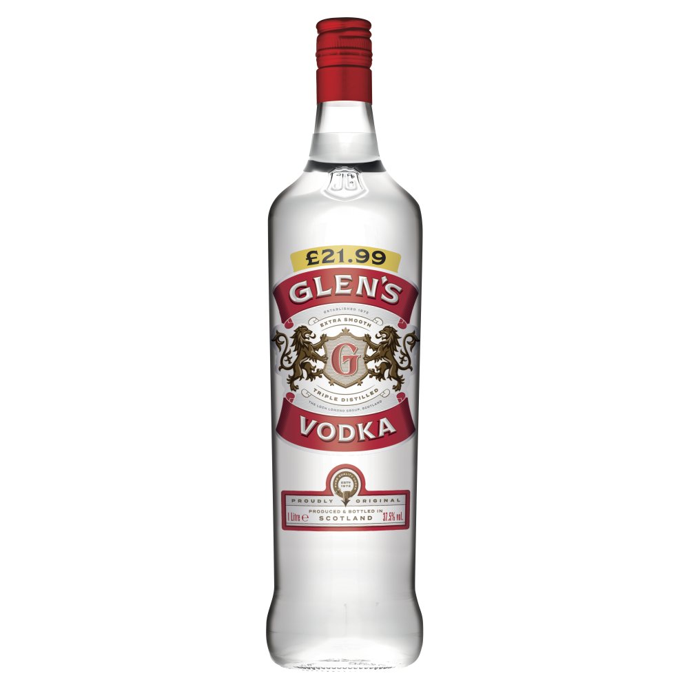 820290.jpg Glen's Vodka 1 x 1L - Image 1