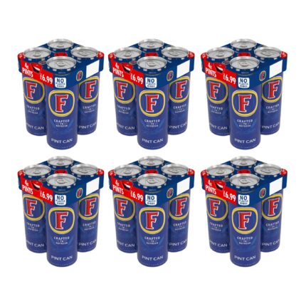 Foster's Lager Beer Pint Can 4 x 568ml