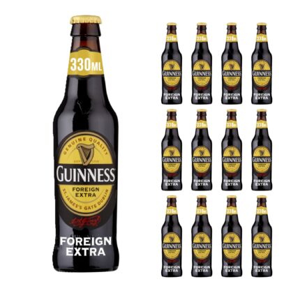 Guinness Foreign Extra Stout Beer 7.5% Bottle 24 x 330ml