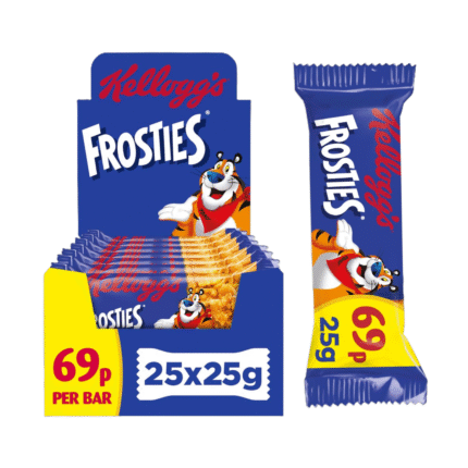Kellogg's Frosties Cereal Snack PM Bar 25g x 25